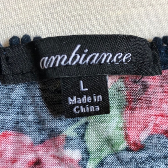 Ambiance Flowery Tank Top - Picture 4 of 8